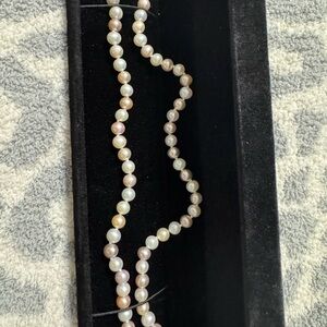Classic Multi-Tone Pearl Necklace